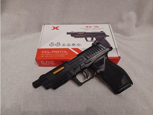 Umarex SA10 / 4,5 mm Diabolo / BlowBack / CO2 / Pistole / OVP (50)