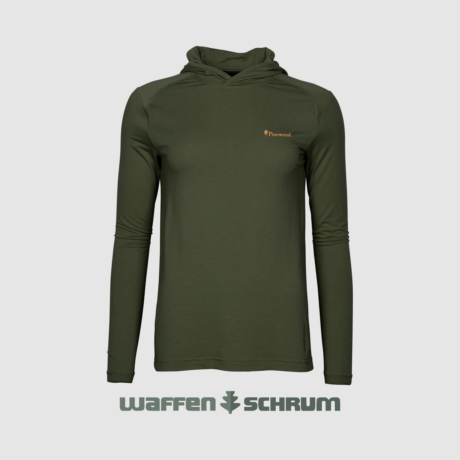 Pinewood Hoodie Insect Safe Moss Green