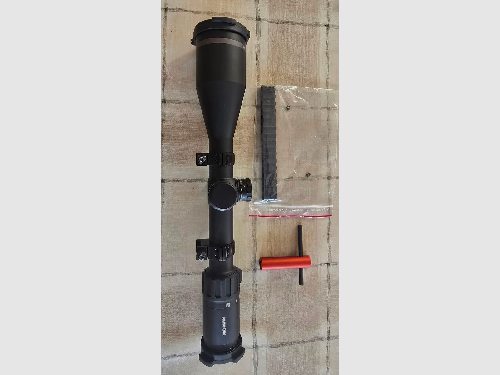MINOX Allrounder 3-15×56 FRA inkl. Picatinny und Ringe