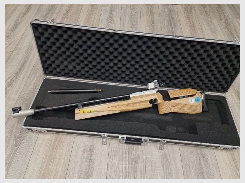 Feinwerkbau Match air rifle C 60 with lots of accessories, overhaul 2024!