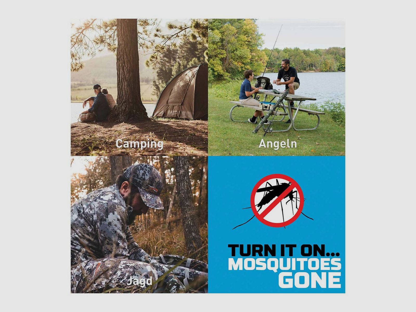 THERMACELL 920103 Ochrona przed komarami Urządzenie ręczne MR-300 białe