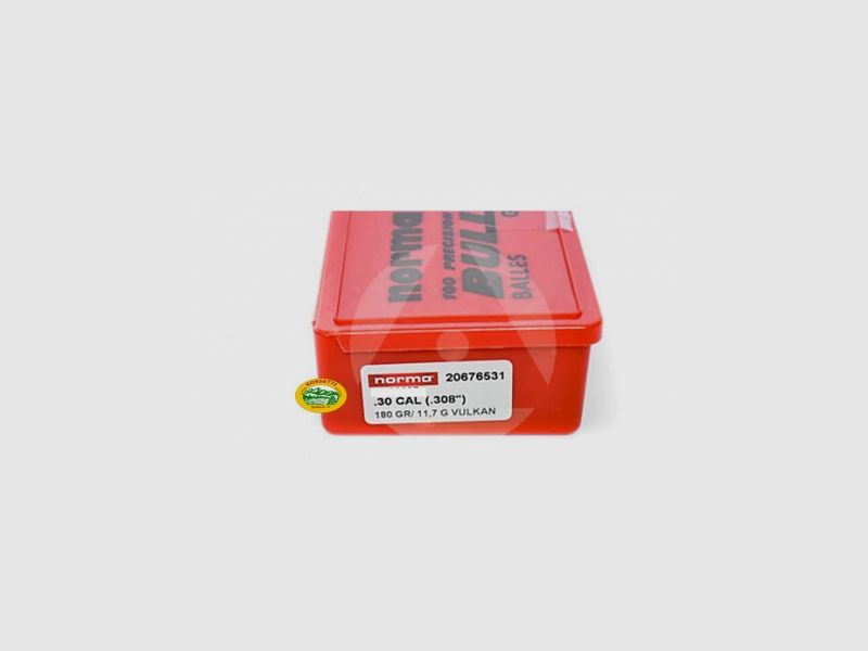NORMA Geschosse VULKAN Kal.308 180gr. Packung 100 Stk. 20676531, Bild 2 von 2