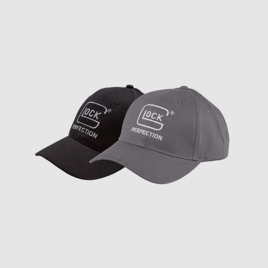 Cappello GLOCK Low Crown "Perfection" - Grigio - Taglia Unica (regolabile)