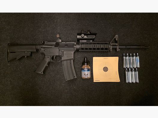 Sig Sauer SIG516 CO2 air rifle including accessories