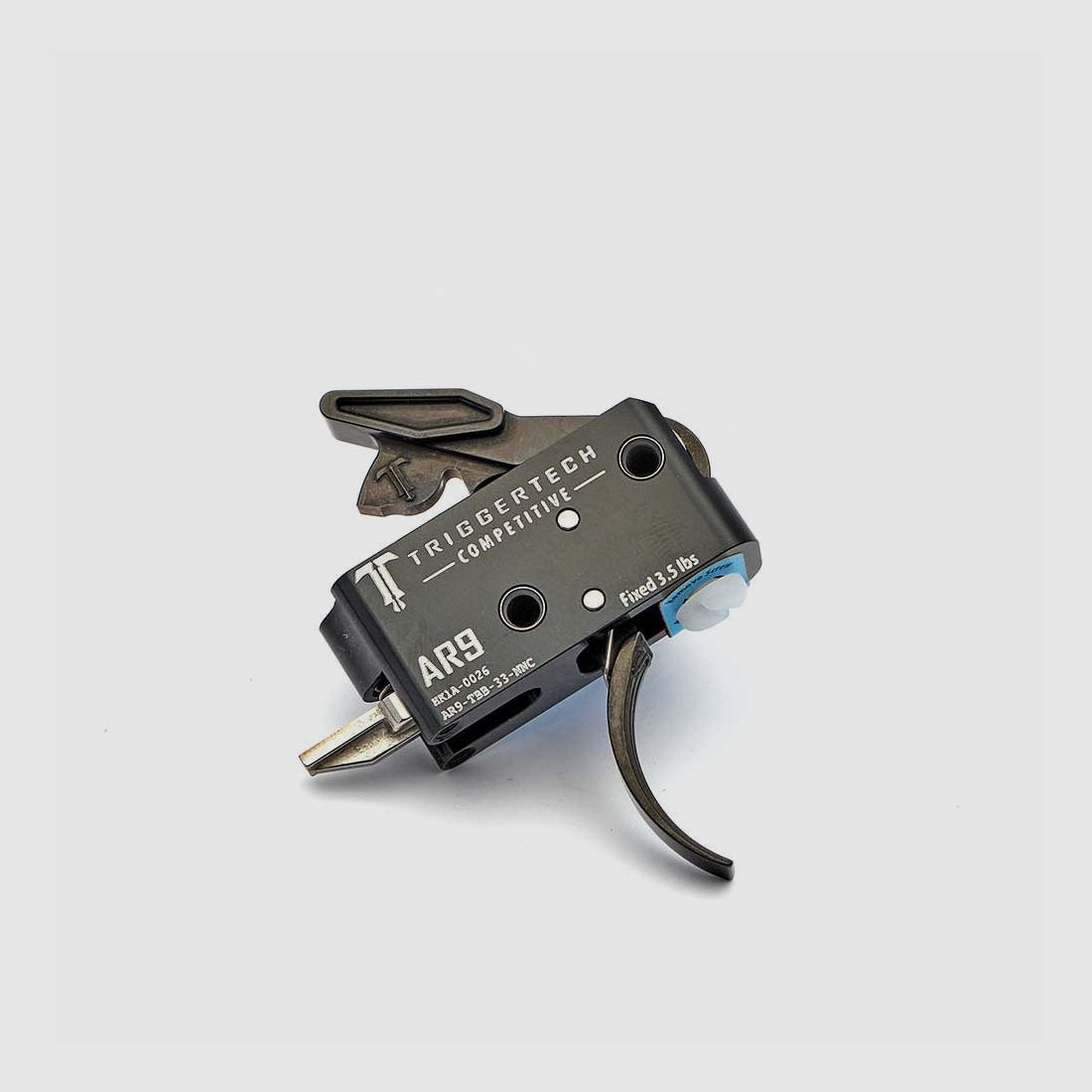 TriggerTech AR9 Déclencheur Courbé Compétitif Noir, image 3 sur 3