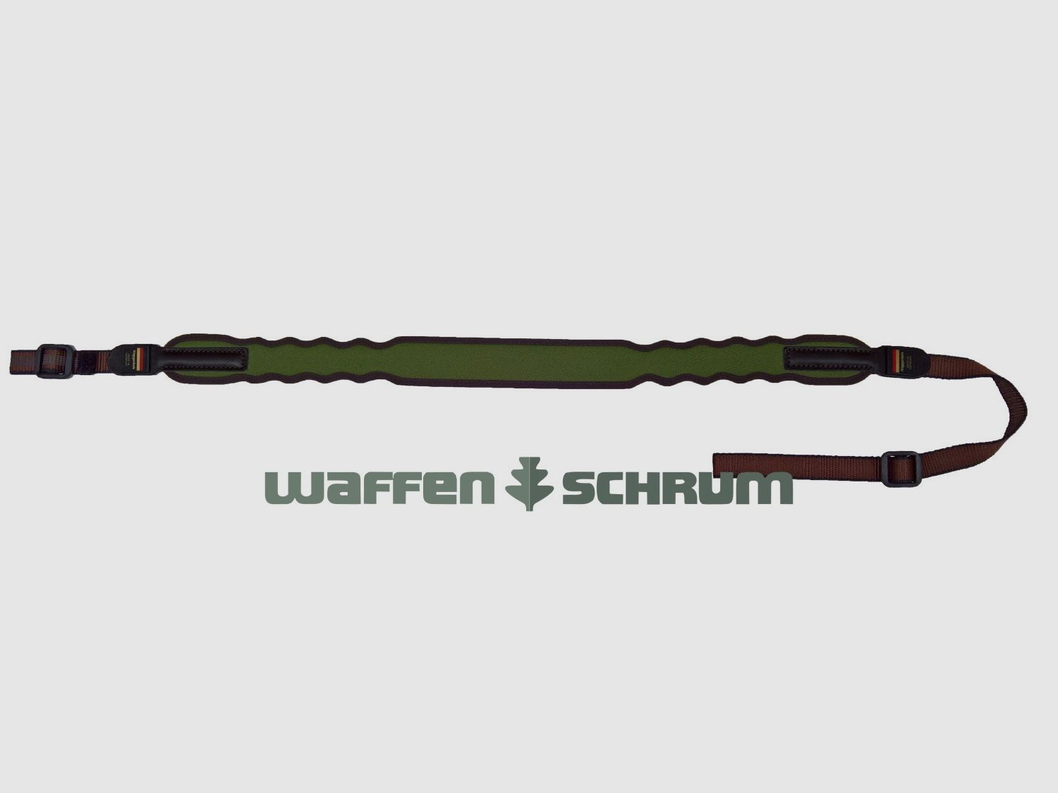 Niggeloh Rifle Sling Elegant Neoprene for Shotgun Olive Green