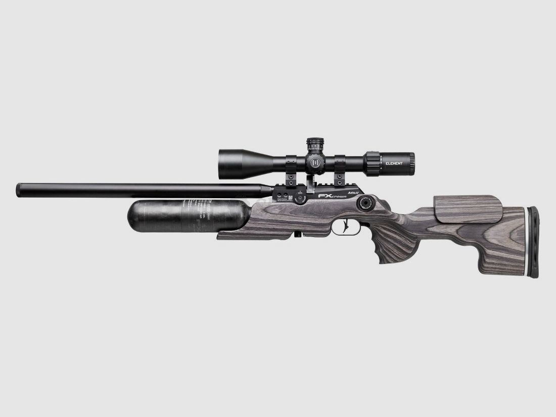 FX Airguns Fucile PCP CROWN BLACK PEPPER 6,35, immagine 4 di 4