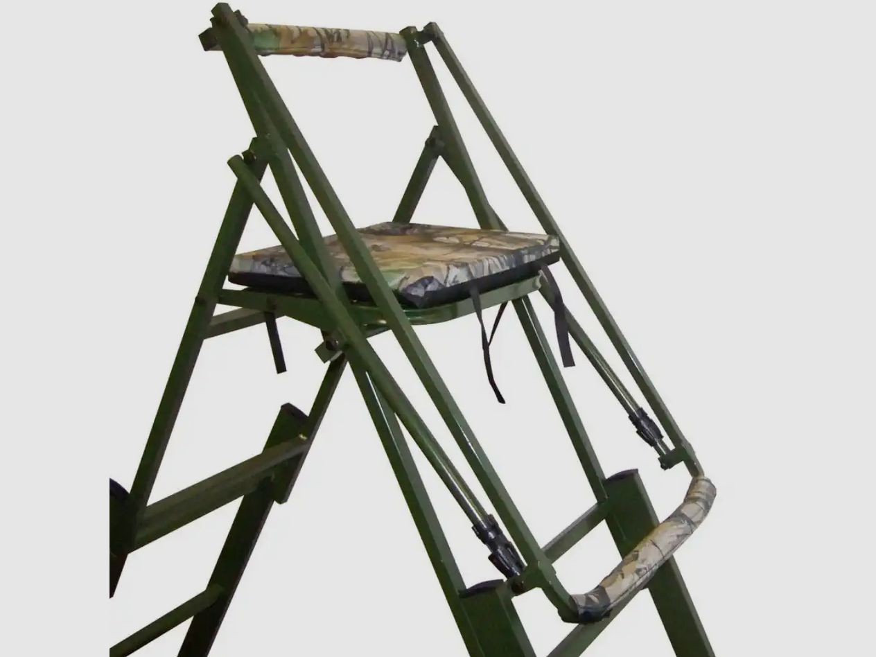Frankonia Ansitzstuhl Aluminium mit Verlängerung