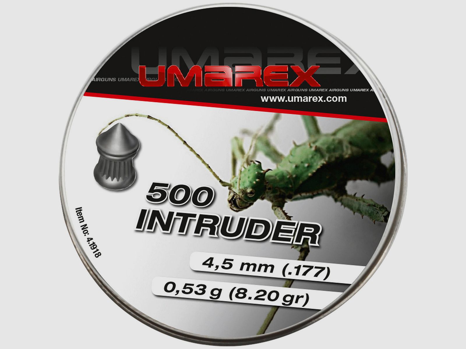Umarex Intruder Diabolo 4,5 - mm (.177), Spitzkopf, 500 St.