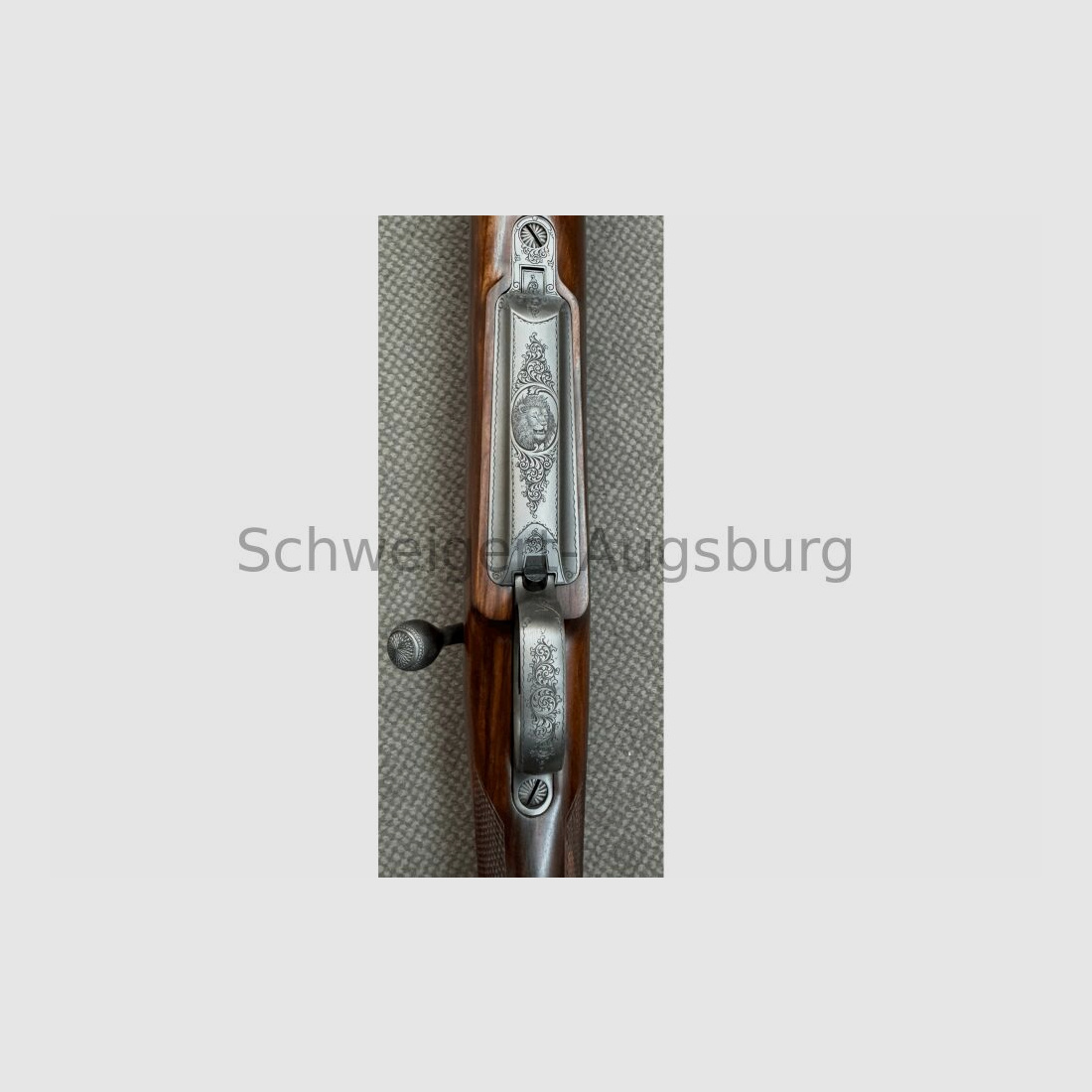 Brünner Custom Made Repetierbüchse, graviert .375H&H