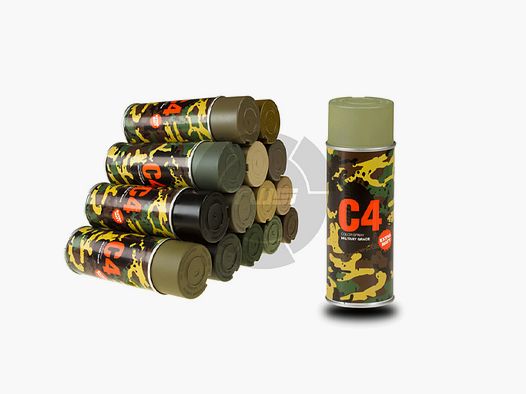 C4 Mil Grade Color Spray – Schilfgrün RAL 6013