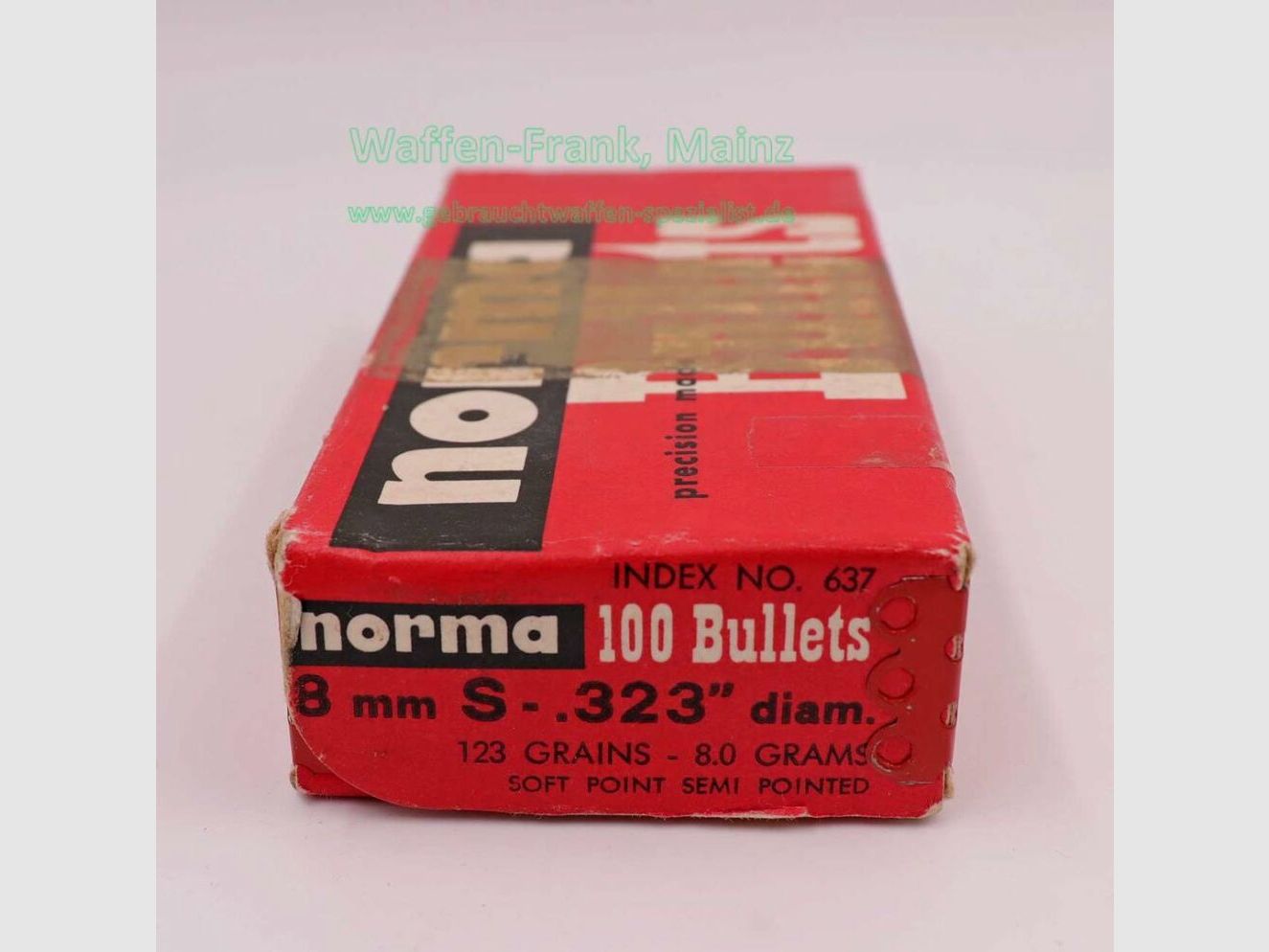 Norma rifle bullets 8mm (.323)