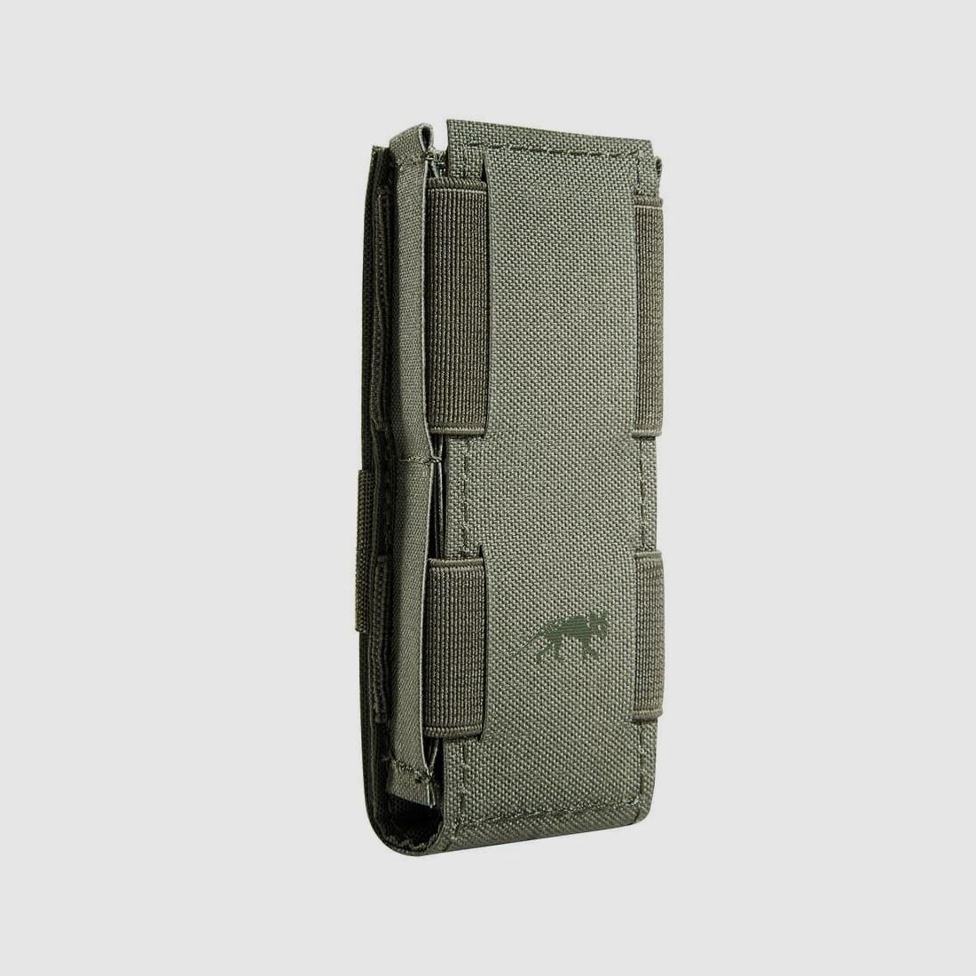Tasmanian Tiger SGL PI Mag Pouch Steingrau-Oliv IRR
