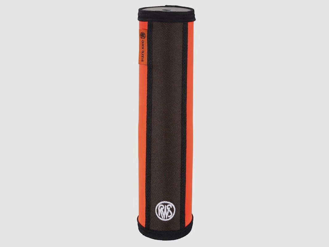 RWS Quick Sleeve - orange/schwarz ... für Hausken JD 184 / Schalldämpferschutz