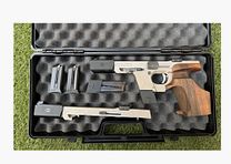 Walther GSP Nickel incl. WS Cal.22lr .32S&WLongWC