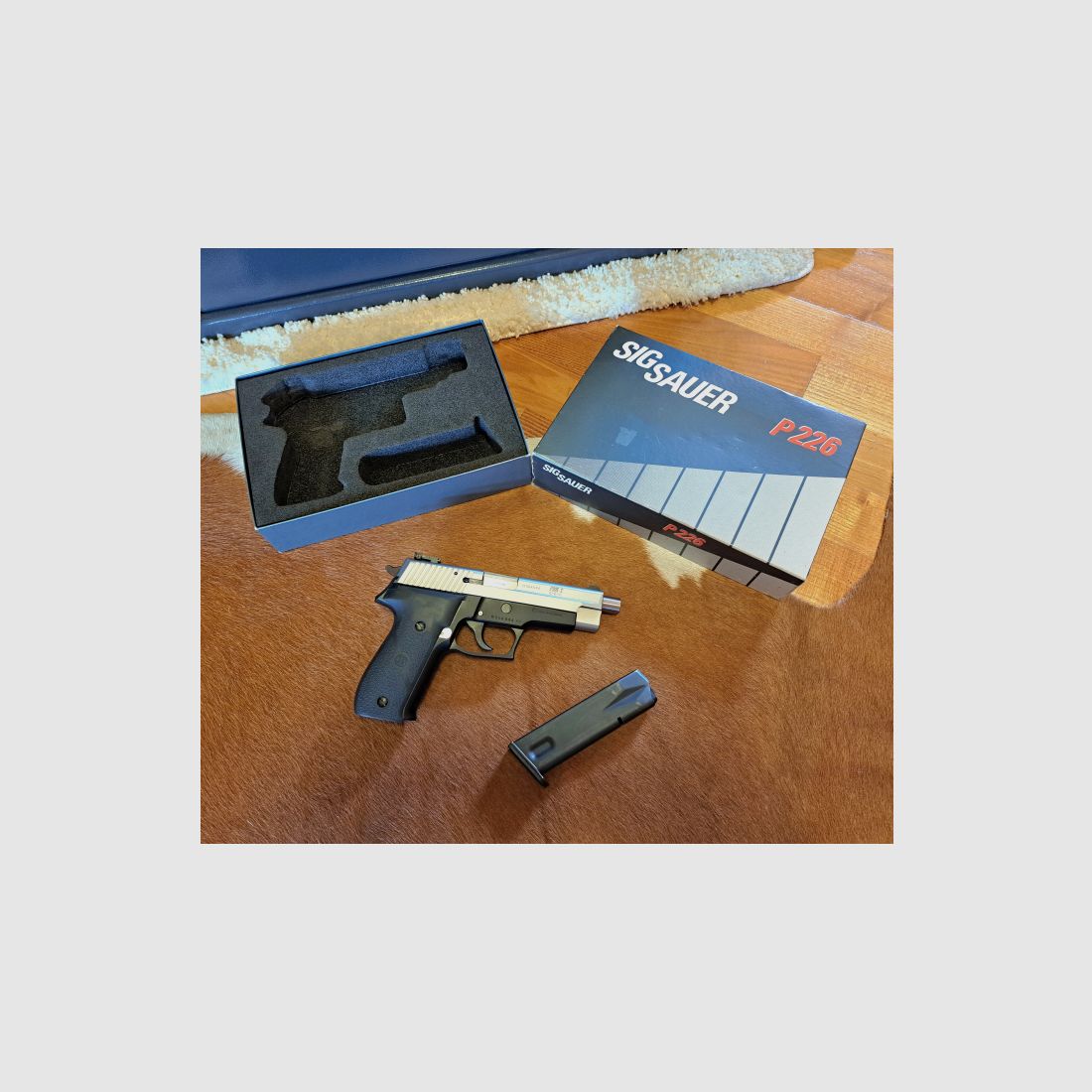 Sig Sauer P 226 S Due-Tone 9mm mit Original Karton