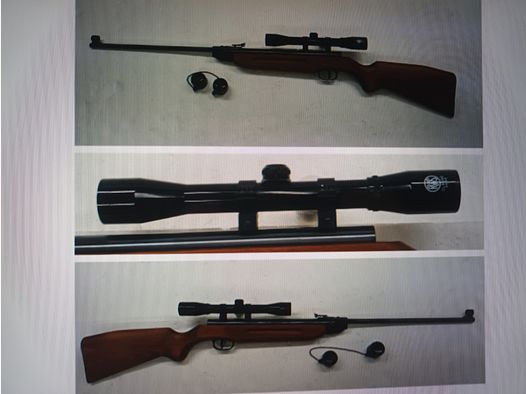 Weihrauch HW 50 ___ Luftgewehr + Zielfernrohr 4x32 RWS ___ Kal.4,5mm Diabolo