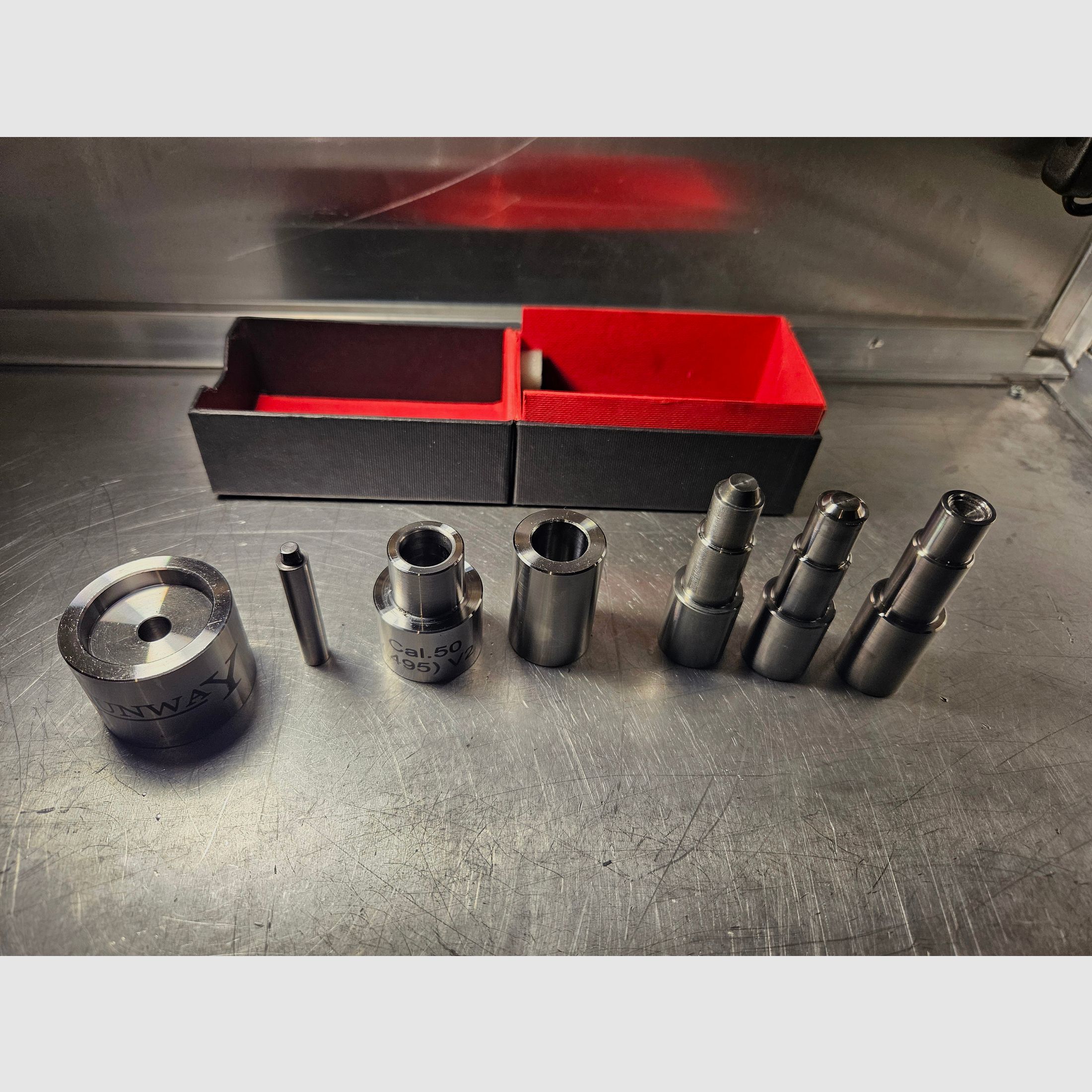 Gunway slug tool v2 495 + 2X molds .495 and .440 set ideal for AEA Megalodon and Challenger