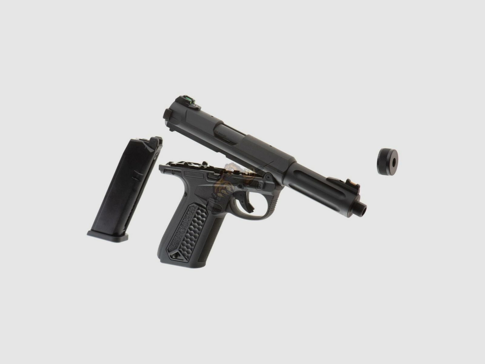 AAP01 Assassin Airsoft Pistole GBB in Schwarz - Action Army