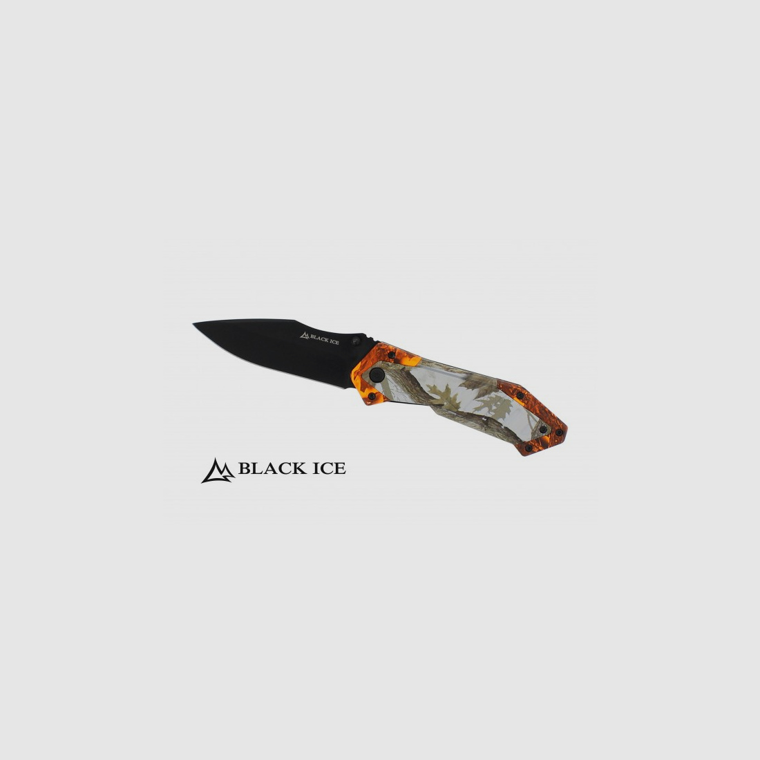 BLACK ICE Orange Hunter Taschenmesser