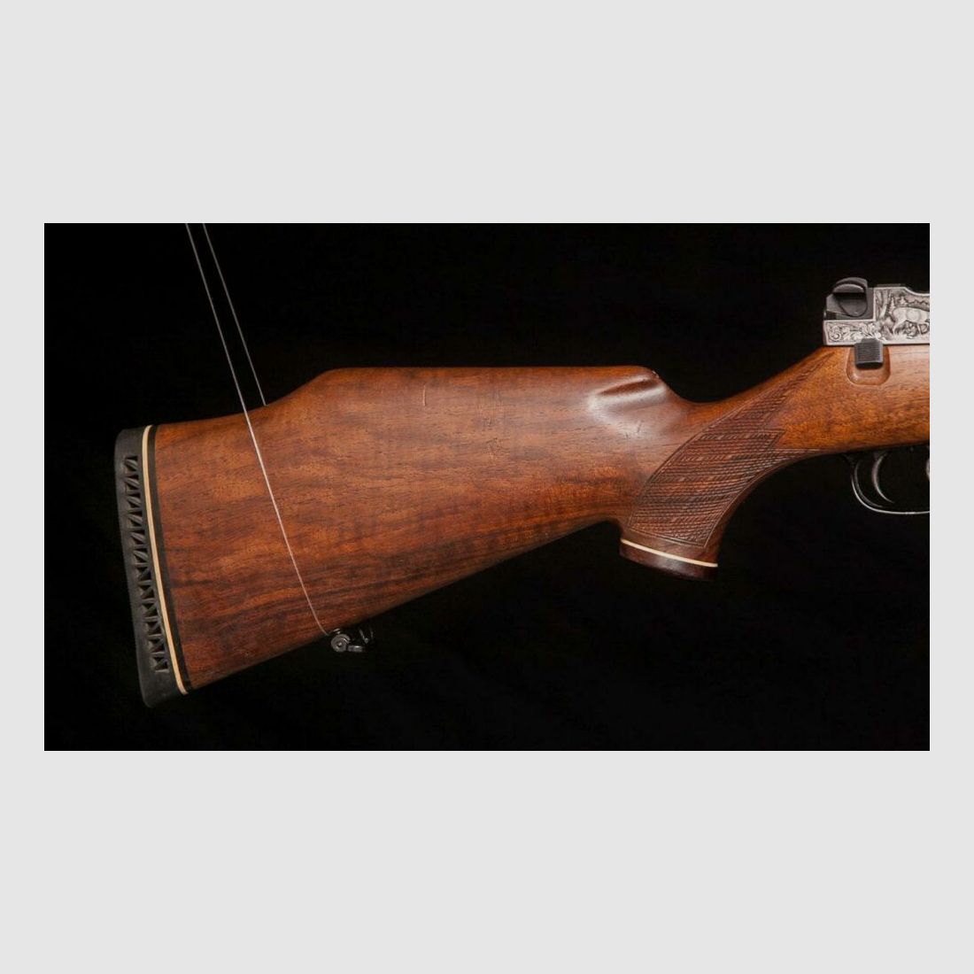 Mauser 66 S Zamek teleskopowy Luksusowy Dyplomata Grawerunek reliefowy
