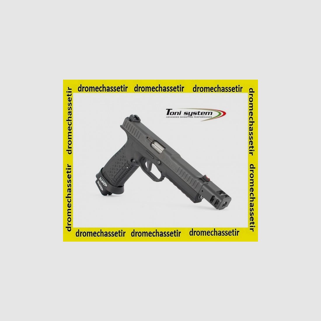Freno di bocca compensatore per pistola Arsenal Firearms Mark 2 filettatura 13,5×1 LH, immagine 4 di 4