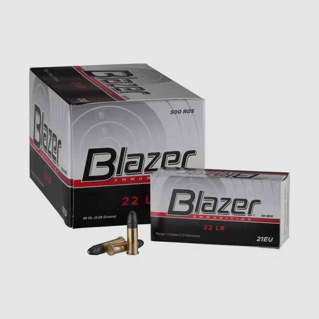 CCI BLAZER .22LR 40GR SOLID 50Stk