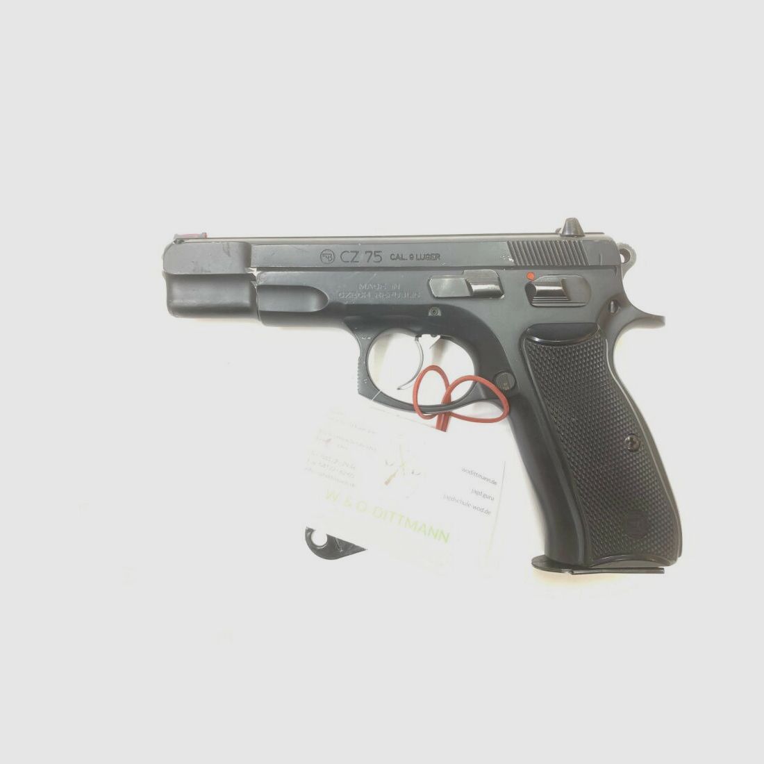 CZ Uhersky Brod CZ 75	 9mmLuger