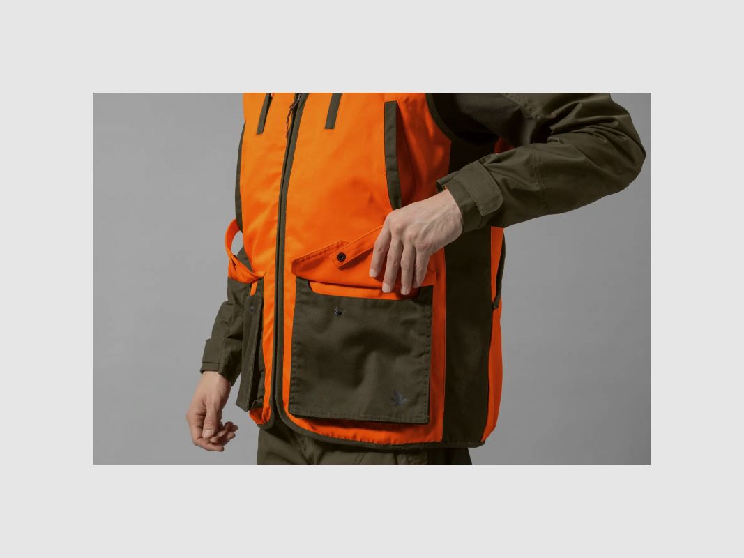 SEELAND TRAVO VEST HI-VIS ORANGE, image 4 of 9