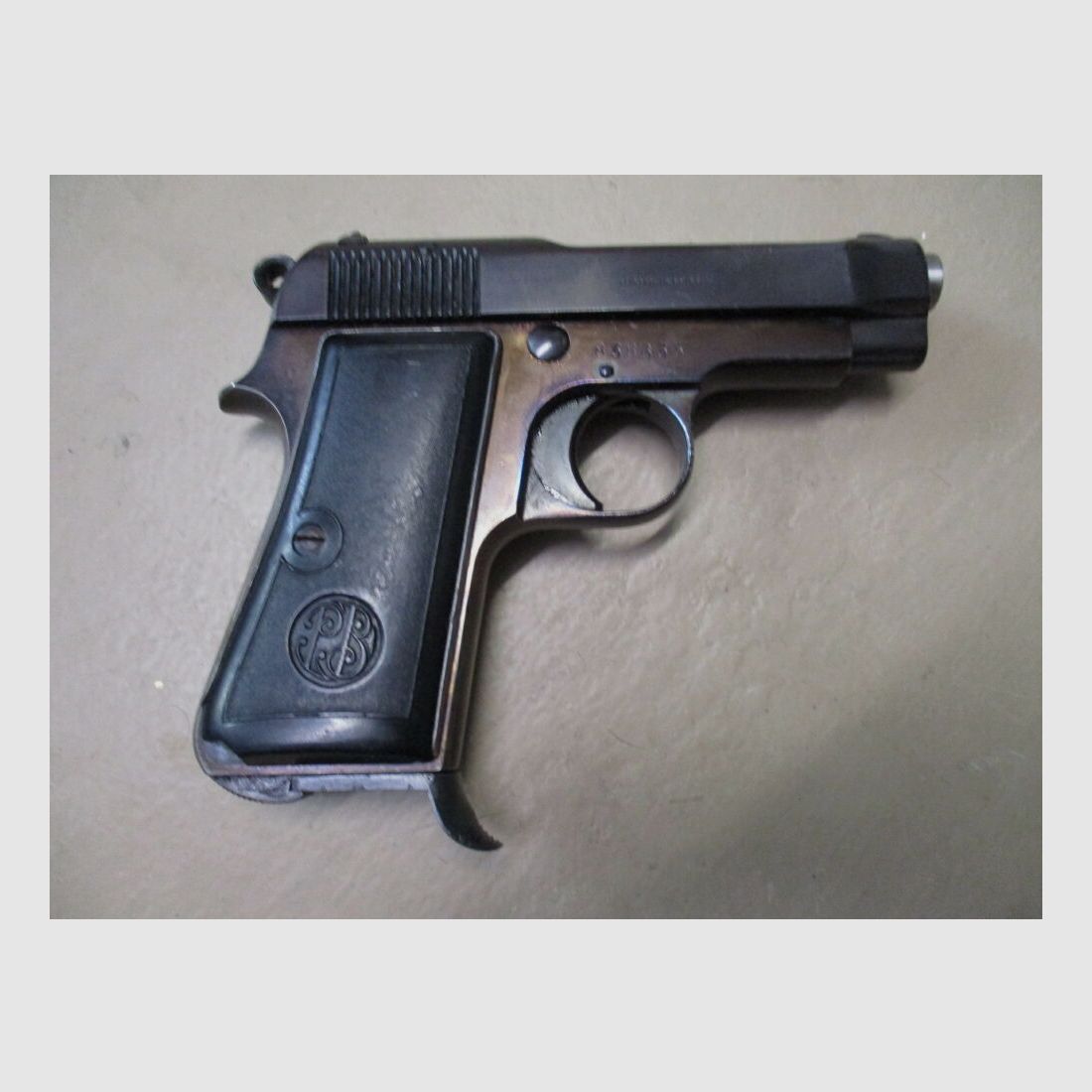 Pistolet Beretta 7,65 mm -sprzedany do USA po wojnie-, zdjęcie 1 z 3