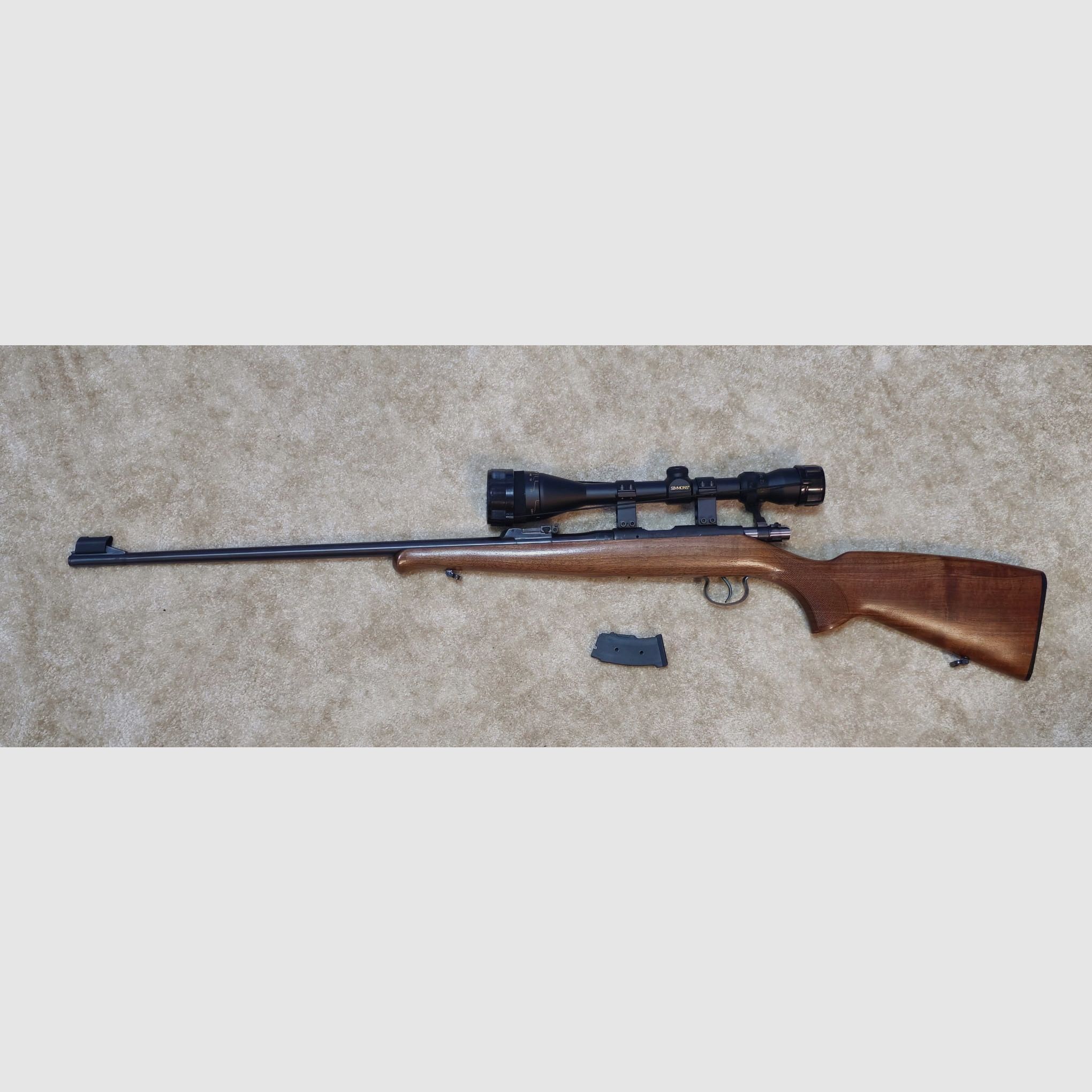 KK repeating rifle CZ ZKM 452-2E, caliber .22 long rifle, small caliber