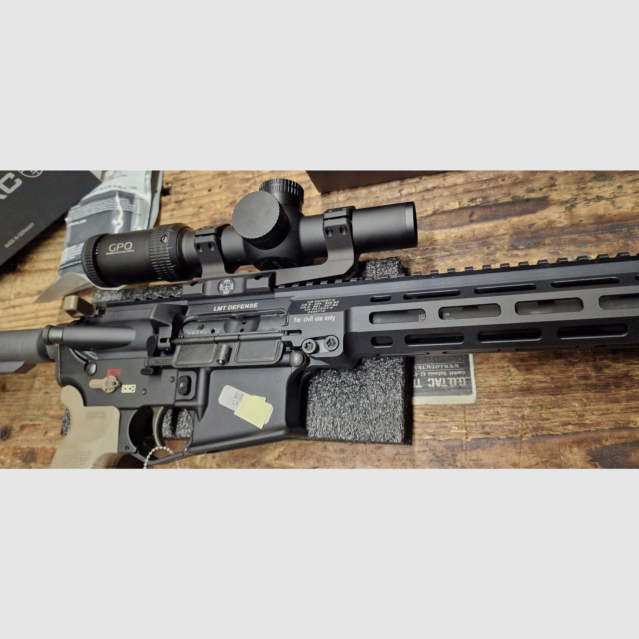 AR15 LMT DEFENSE, modelo MARS, BASEL civil, .223Rem