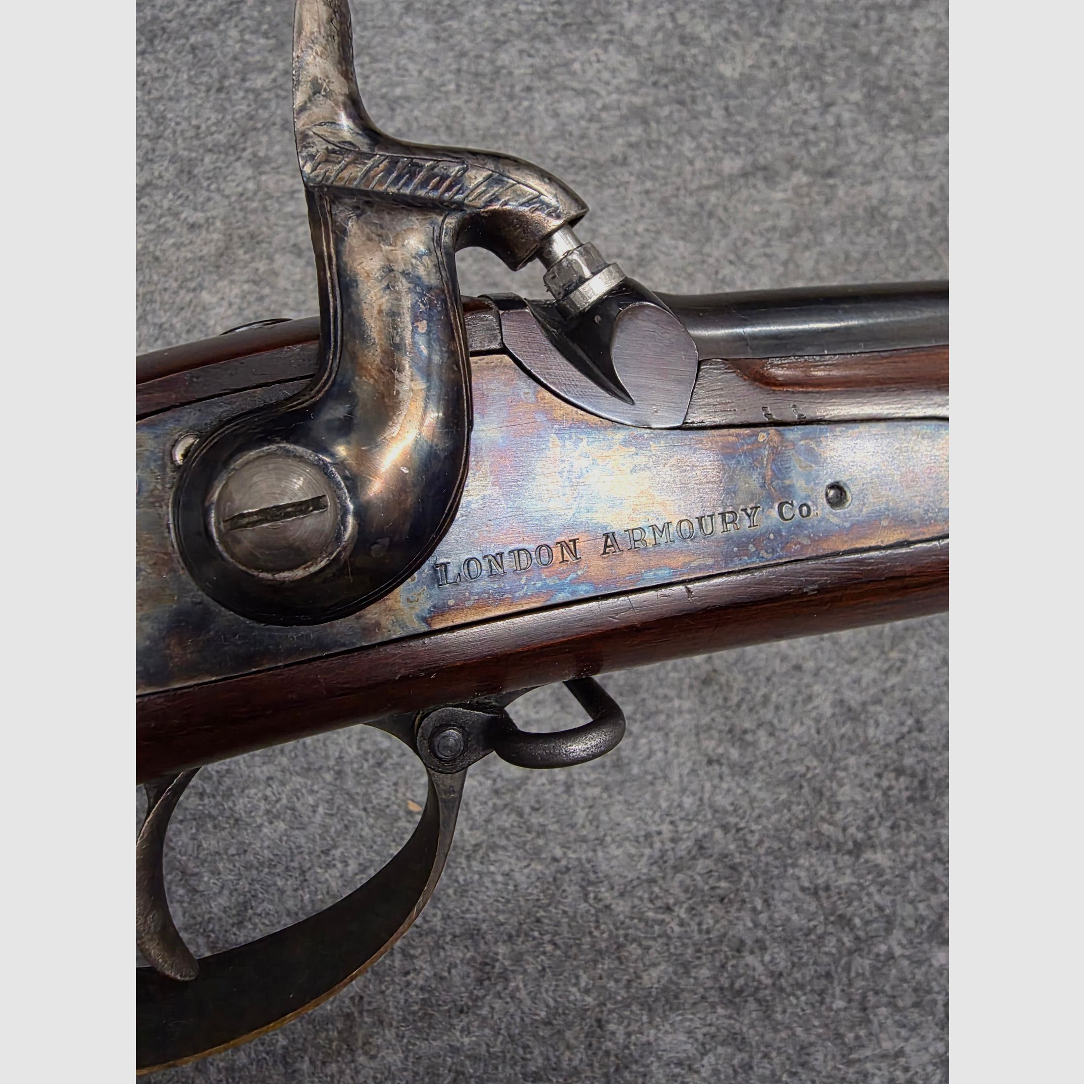 London Armoury cal. .58 Perkussionsgewehr Nachbau des Enfield Muskete Vorderladergewehr von 1853 aus dem Amerikanischen Bürgerkrieg Euro Arms of America Vorderlader Perkussionsbüchse Rifle Perkussion