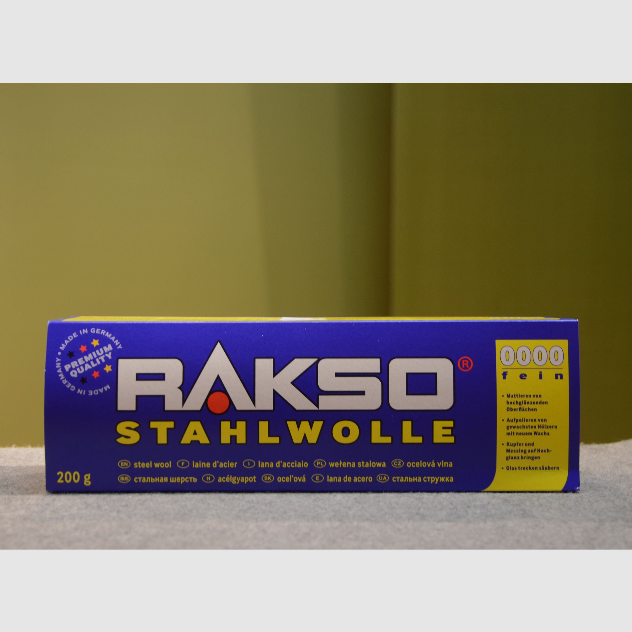 RAKSO Stahlwolle 0000