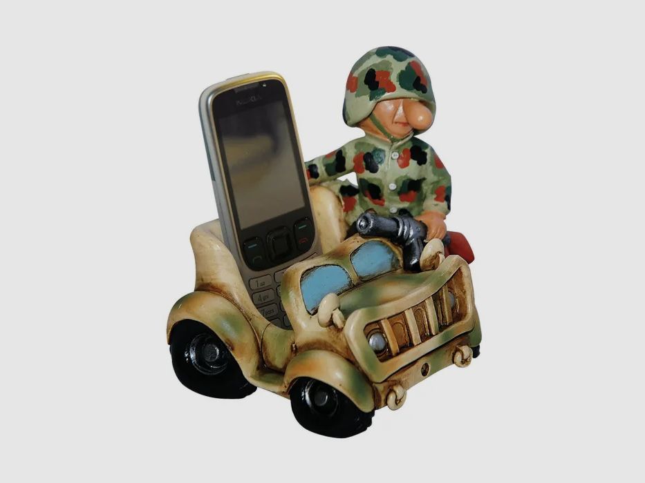 Leuke afstandsbediening houder BW vlekkenpatroon