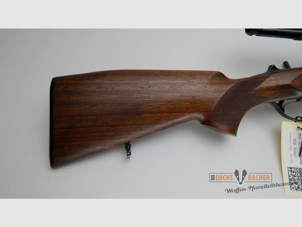 BBF Bockbüchsflinte Krieghoff Ultra Kal. 12/70 + .30 R Blaser mit S&B 2,5-10x56