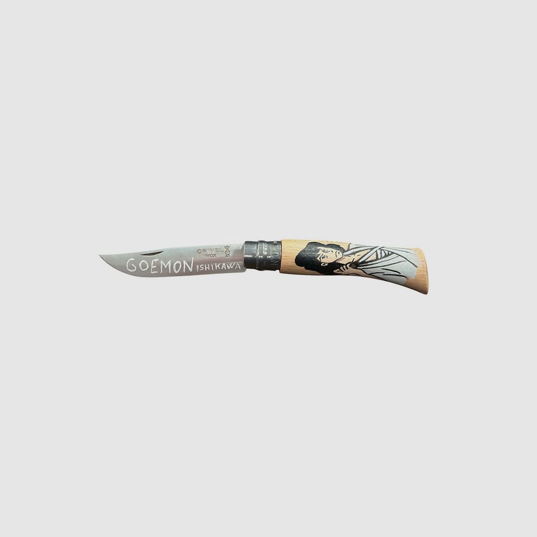 COLTELLO – OPINEL – N.7 INOX REALIZZATO A MANO | GOEMON, immagine 1 di 2