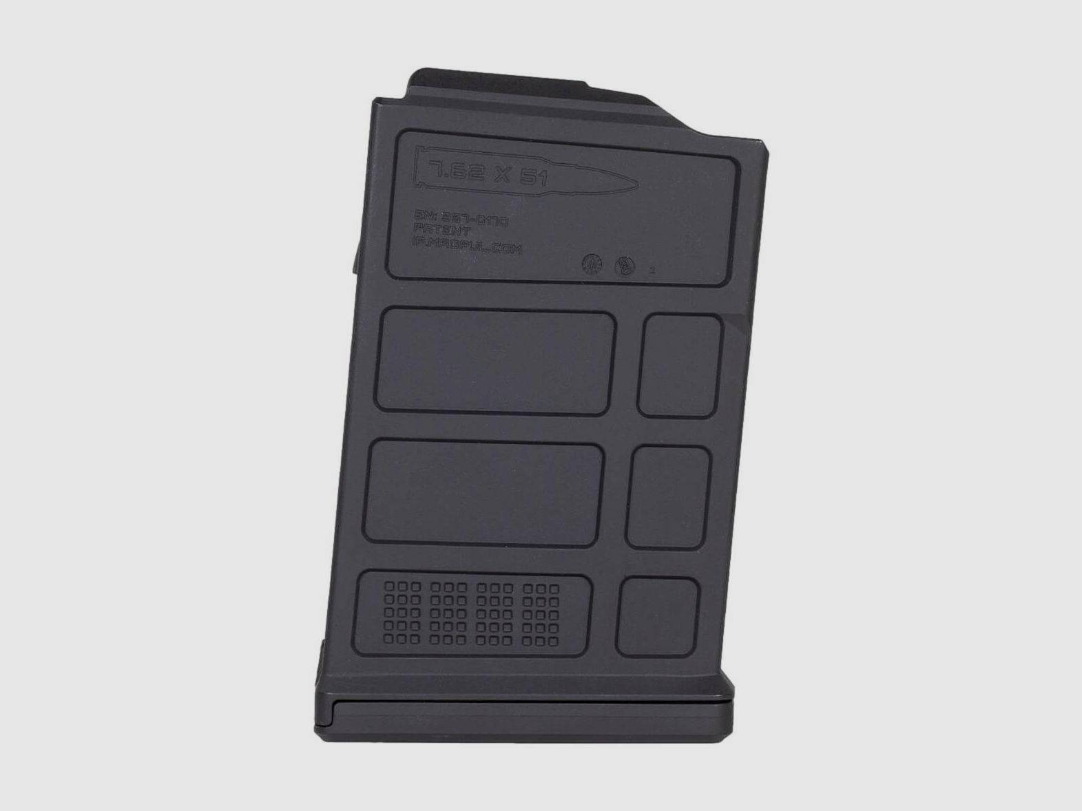 Magpul – PMAG 10 7.62 AC – AICS Short Action .308 | .260 | .243 | 7-08 | 6.5 CM Schwarz, Bild 2 von 5