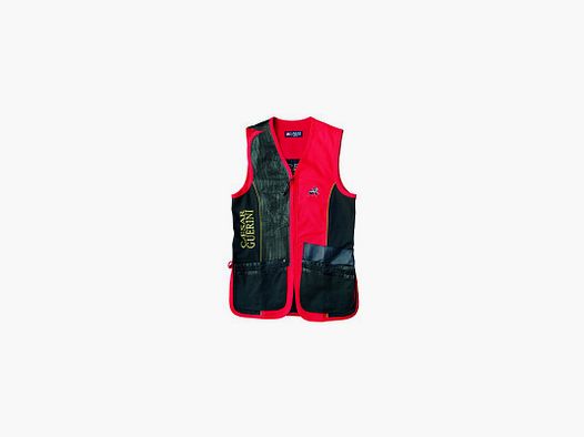 Guerini Shooting Vest Black / Red