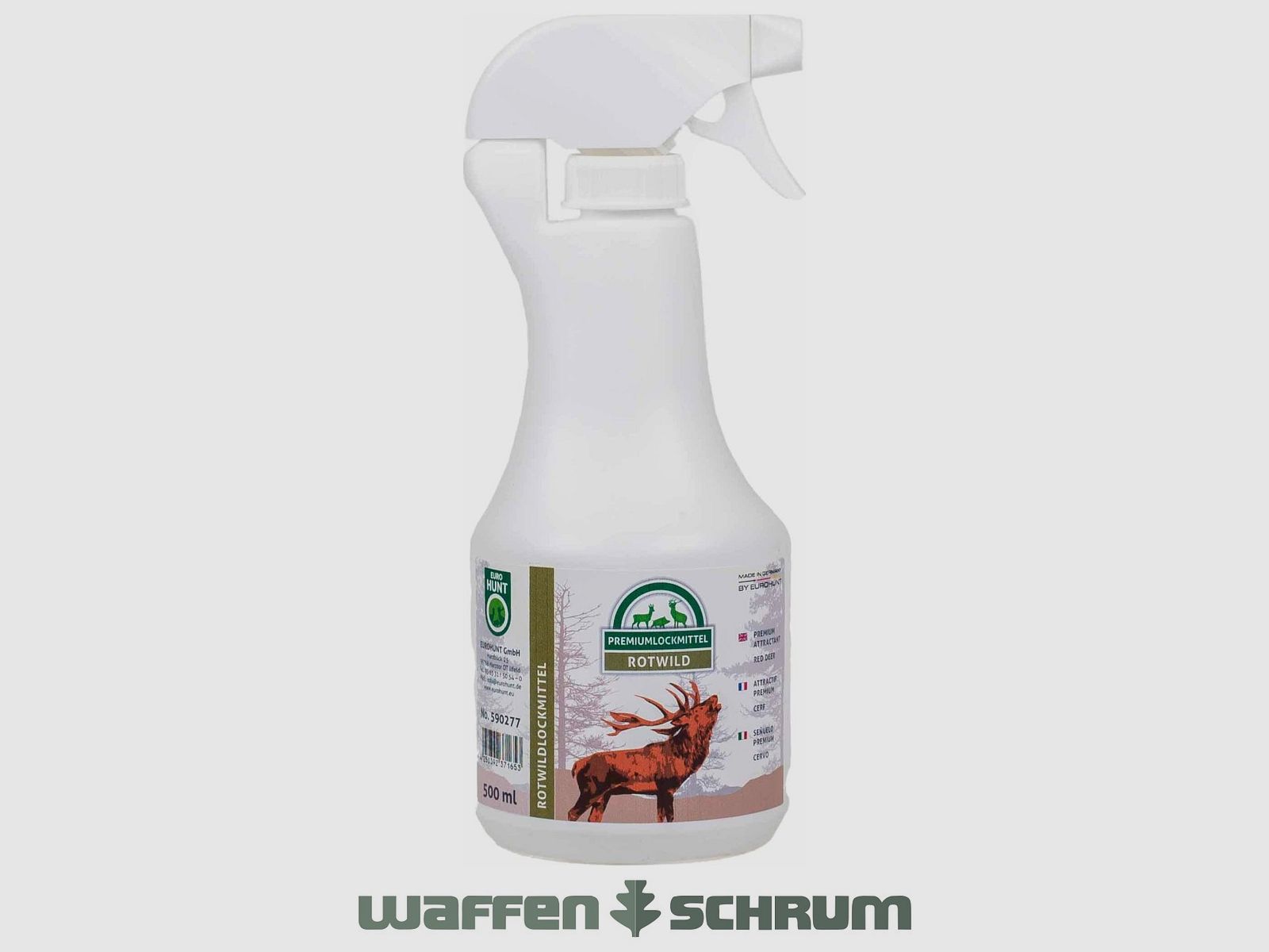Eurohunt appât pour cerfs 500ml flacon pulvérisateur