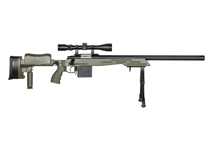 Karabin snajperski ASG WELL MB4413D - oliwkowa, zdjęcie 9 z 20