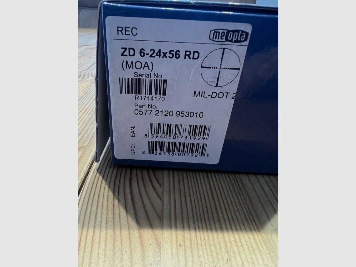 Zielfernrohr Meopta 6-24x56 RD