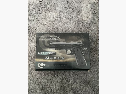 COLT CO2 Pistol Government Model M45 CQBP
