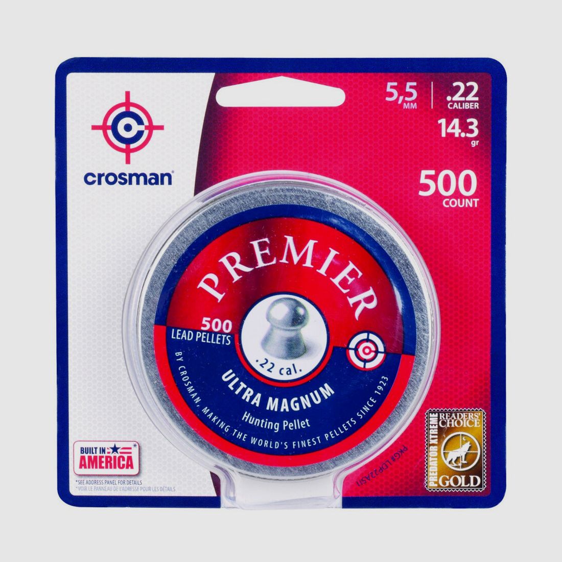 Crosman Premier Domed 5,5 mm 14,3 gr