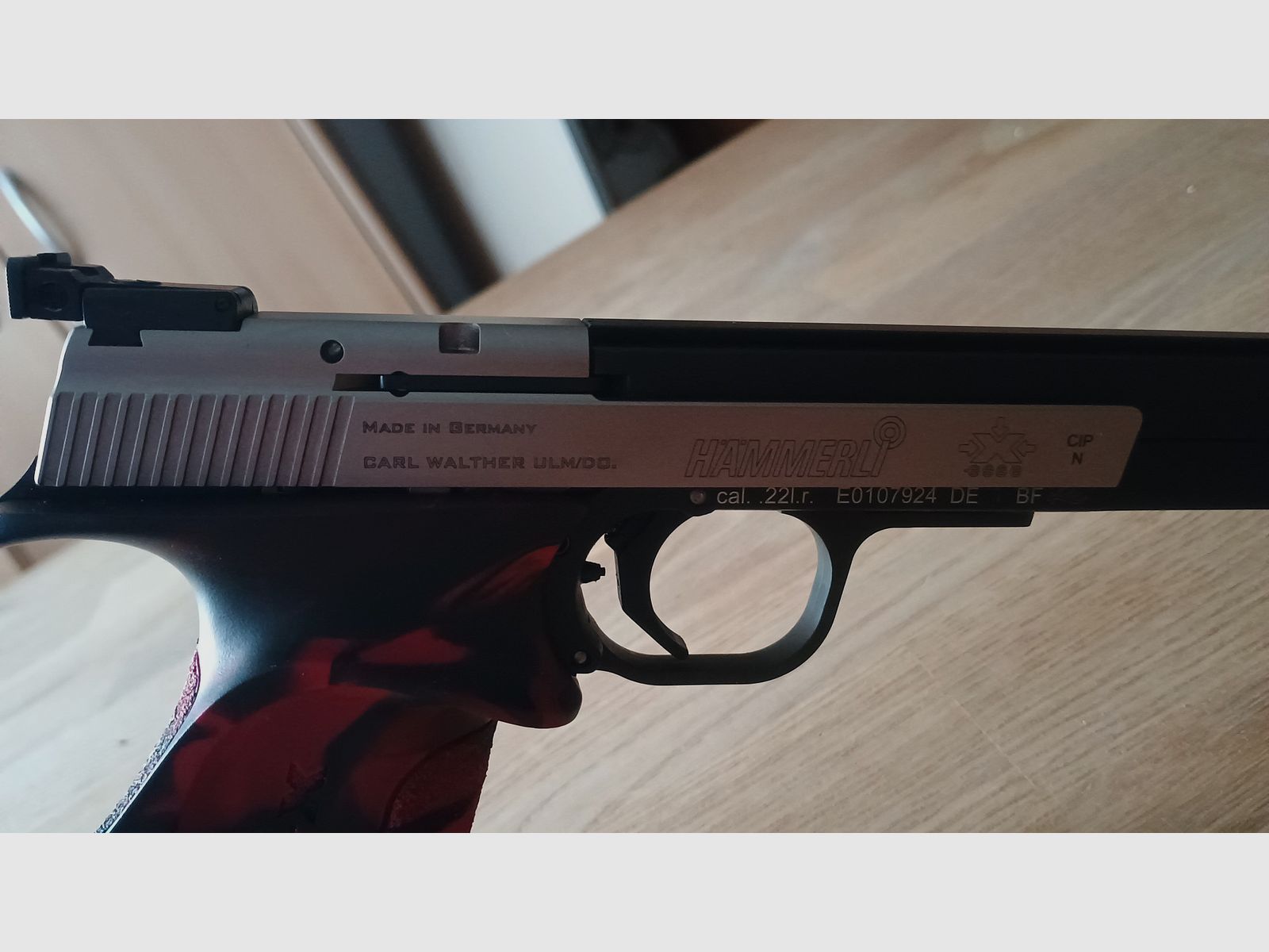 Hämmerli X-esse SPORT SF caliber .22lr sports pistol left-handed