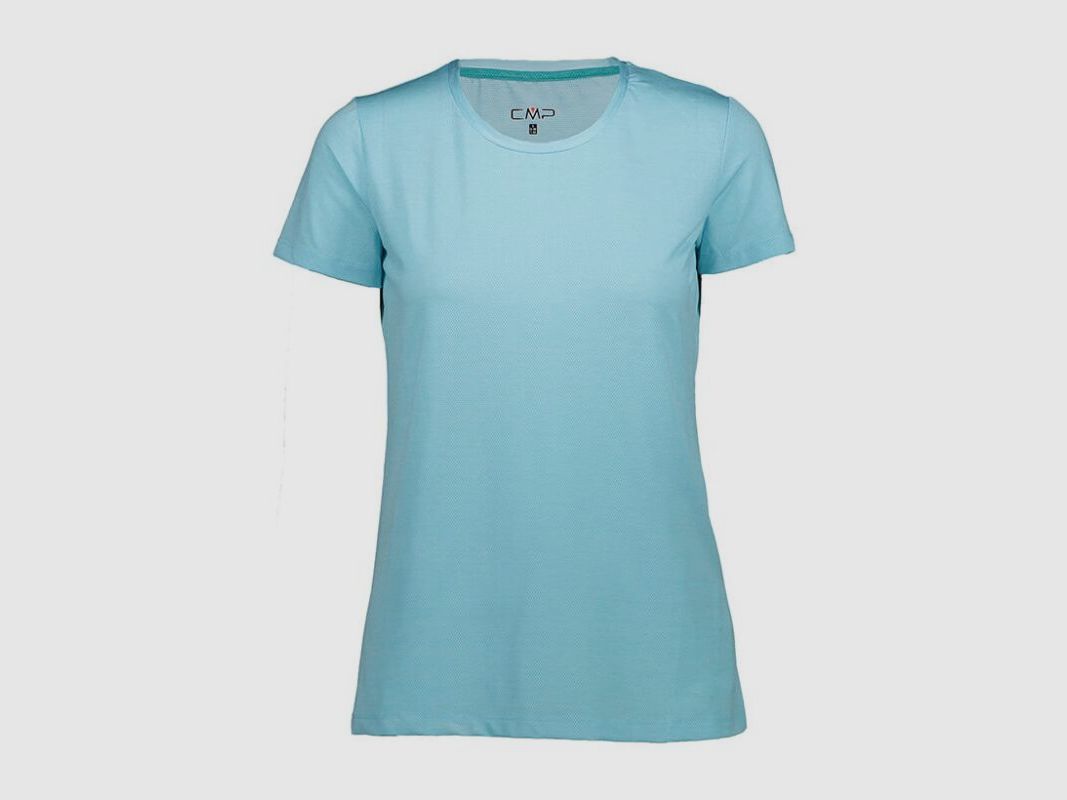 CMP Damen T-Shirt mit Piquet-Ausschnitt