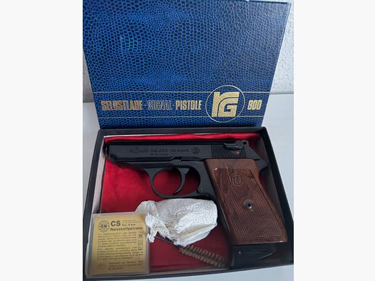 Röhm RG 800 8 mm K. Knall pistola a gas Schreckschuss OVP PTB 300 anno 1984