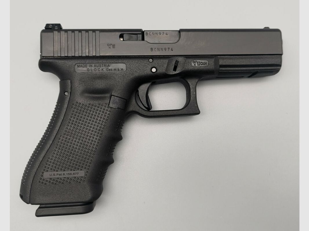 Glock 17 Gen4 également comme système interchangeable 9mm Luger