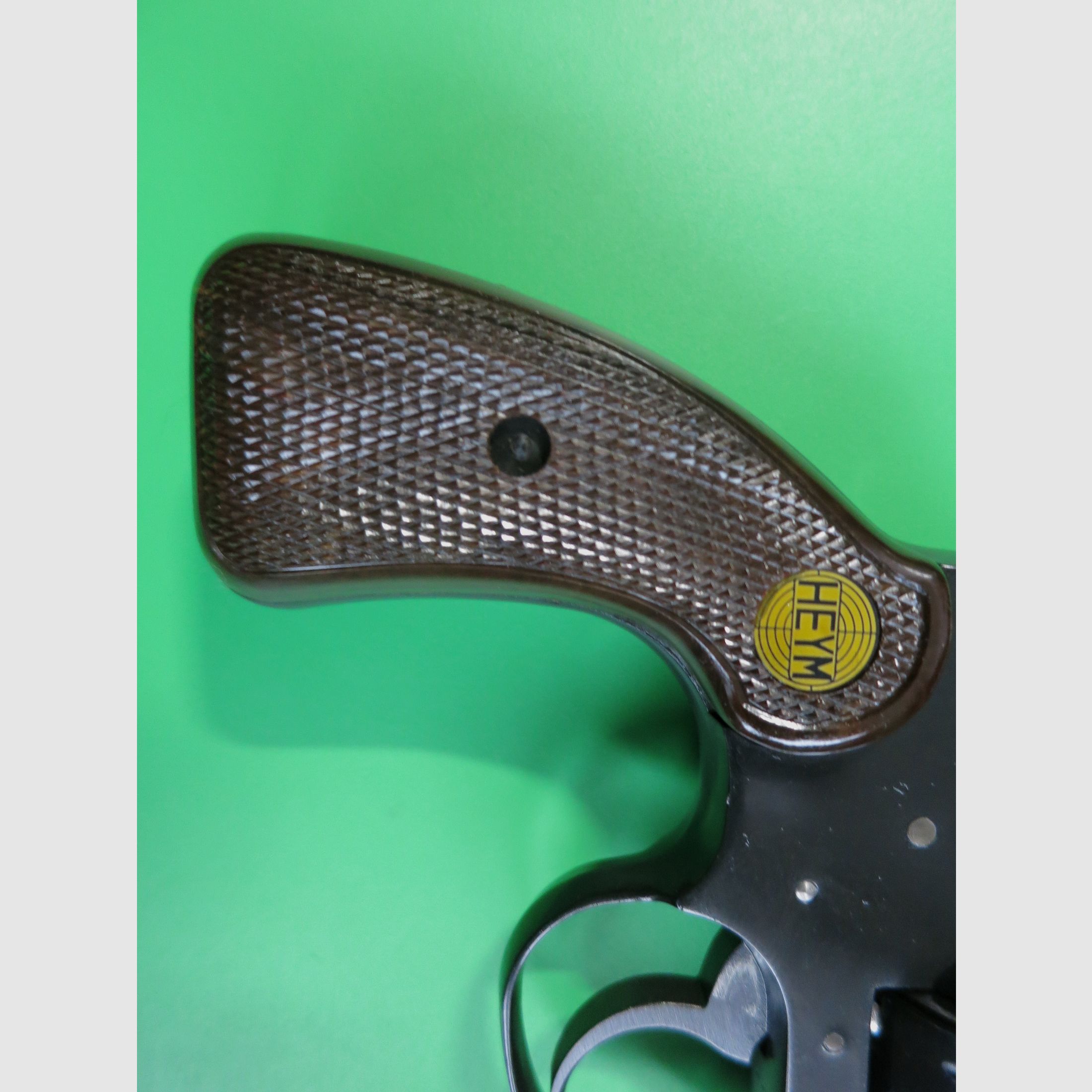 Revolver Heym Model Detective, caliber 22 Magnum, .22 WinMag, falling game revolver, like new #73