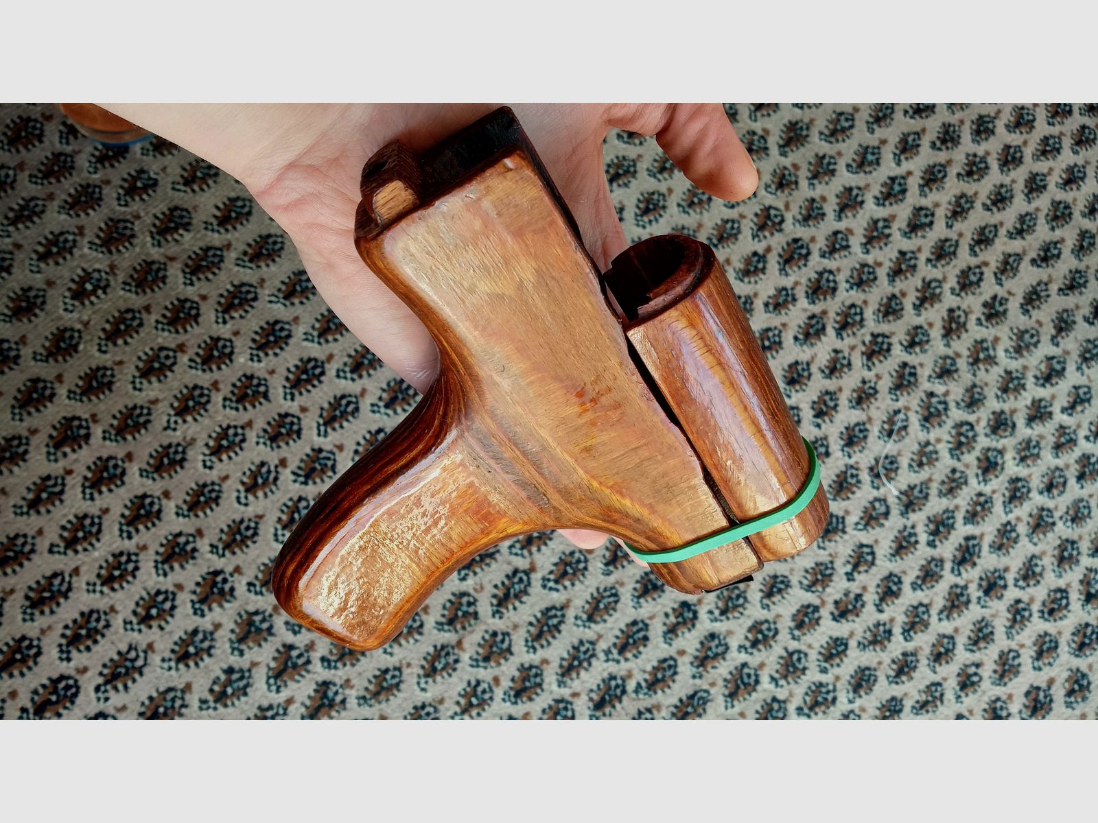 Originele Roemeense AK handbescherming s.g. Ezel-Pimmel (Uluc) Laagjeshout Romy Donkey Dong voor PM md.63 md.90 AIMR AIMS // AKM voorhand ideaal voor Cugir WASR